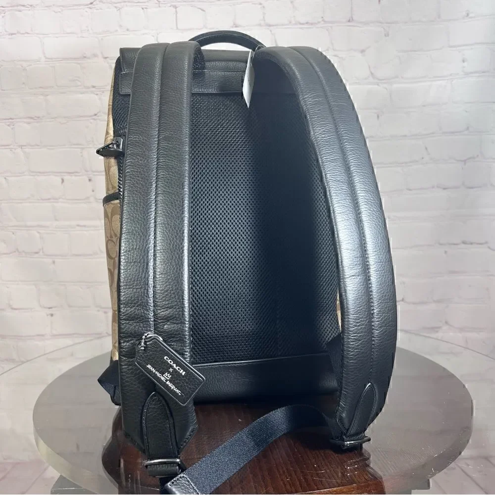 COACH X MICHEL JEAN BASQUIAT “Pez Dispenser” track backpack limited edition nwt